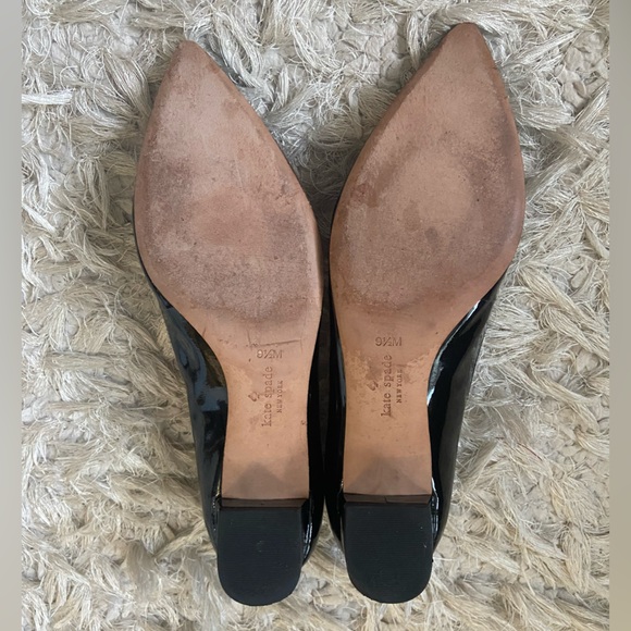 Kate spade patent bow low heels - Picture 3 of 6